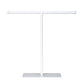 WHITE 10" TALL METAL T-BAR DISPLAY