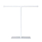 WHITE 10" TALL METAL T-BAR DISPLAY