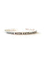 Extraordinary Love silver cuff
