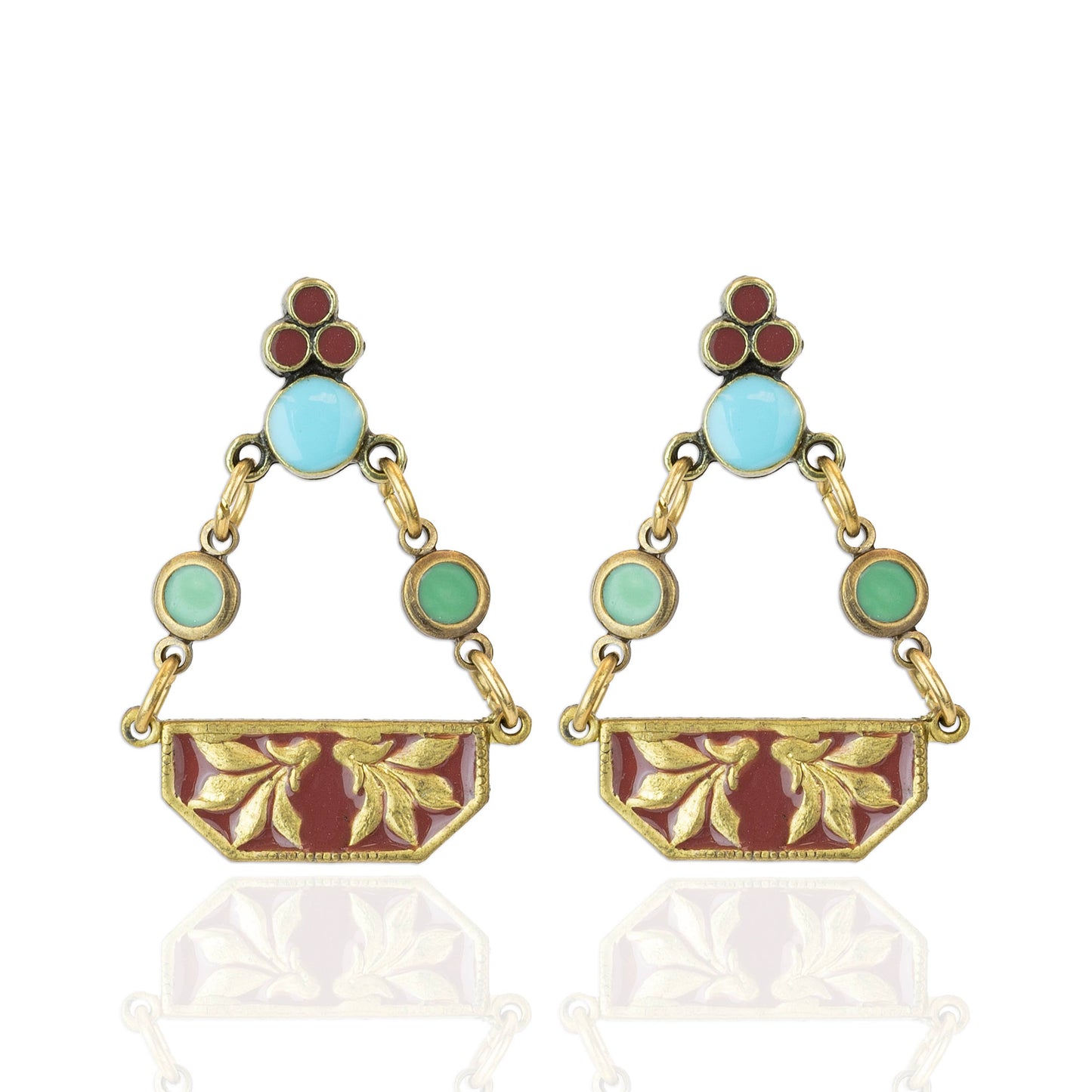 Forever Egyptian Lotus Earring