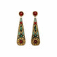 Earth Teardrop Earrings