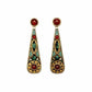 Earth Teardrop Earrings