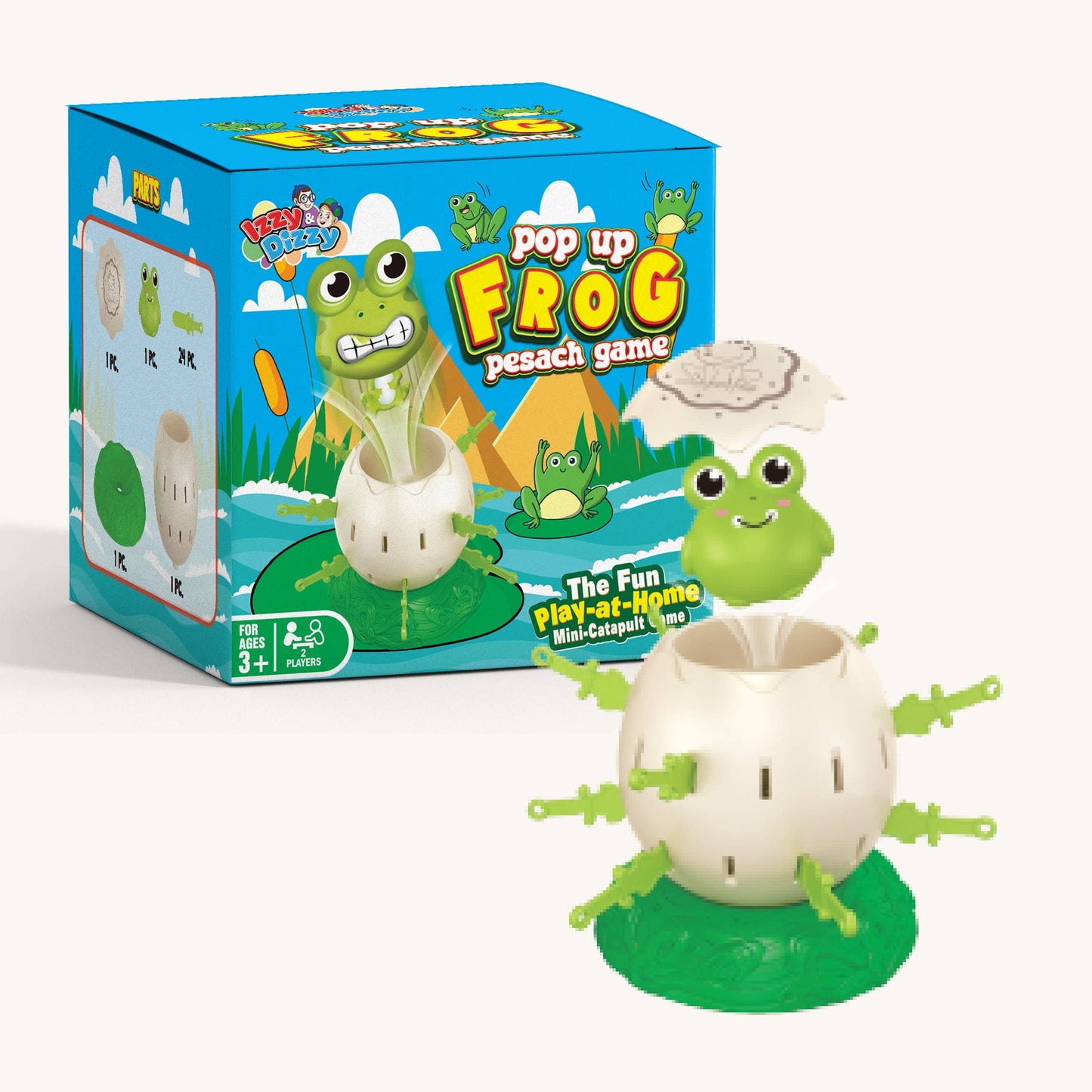 Pesach Pop-Up Frog Mini Board Game