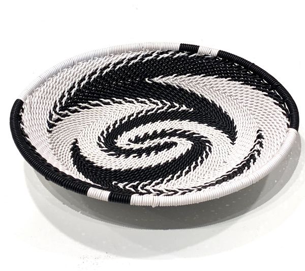 Telephone Wire Small Oval Bowl