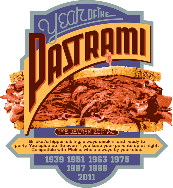 Year of the Pastrami Magnet