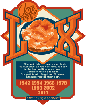 Year of the Lox Magnets