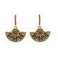 Earth Fan Earrings