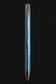 Pen Museum Logo metallic blue