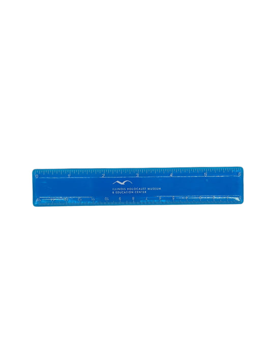Blue Museum Ruler