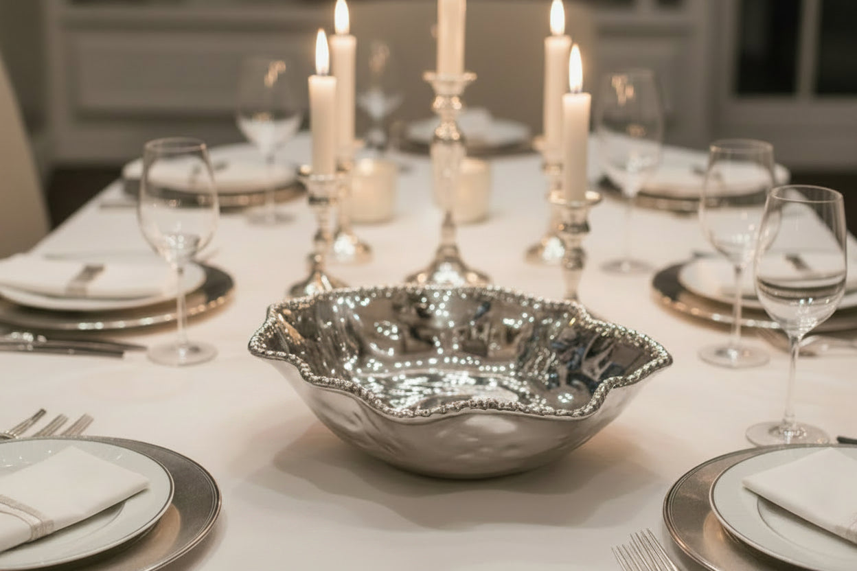 Large Round Serving Bowl