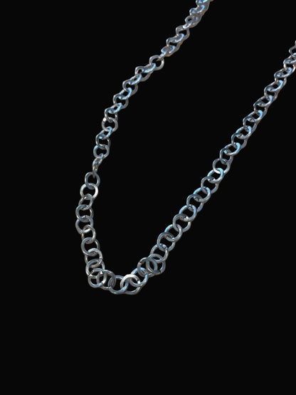 Silver-toned Chain Necklace