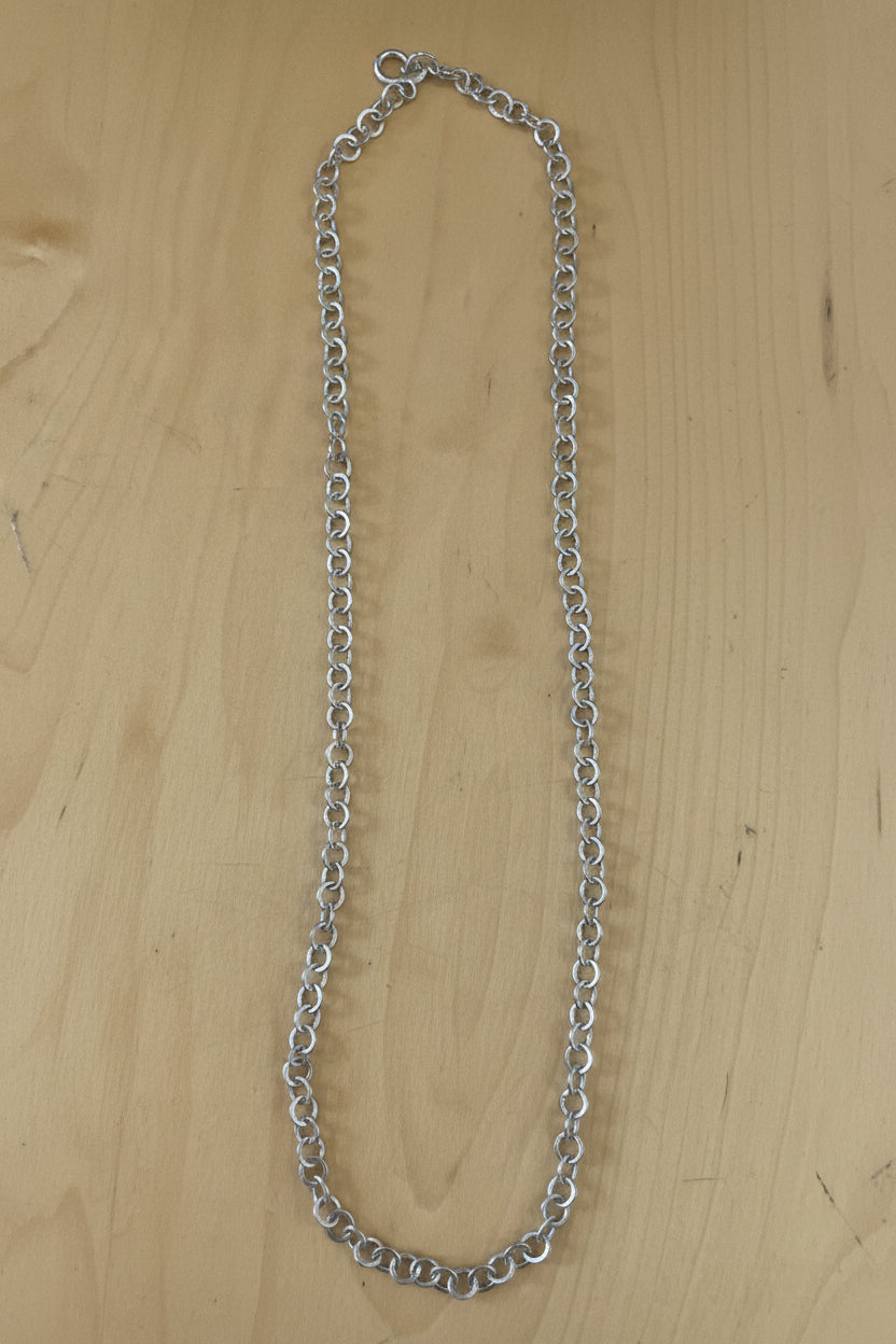 Silver-toned Chain Necklace