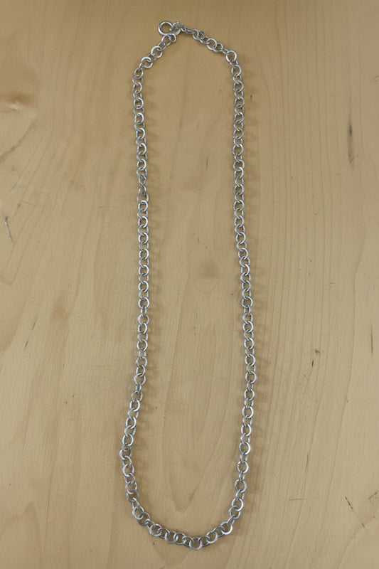 Silver-toned Chain Necklace
