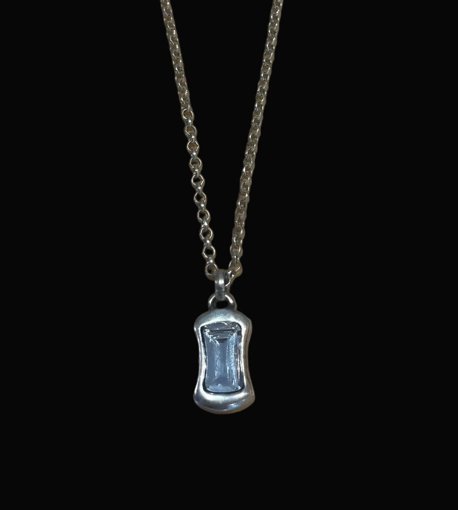 Silver-toned Chain Necklace
