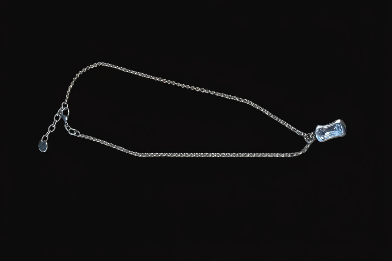 Silver-toned Chain Necklace