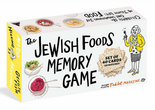 The Jewish Foods Memory Game