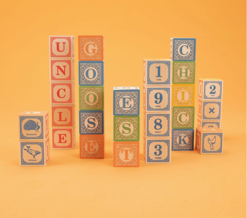 Uncle Goose English Abc Blocks