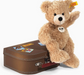 Fynn Teddy Bear in Suitcase, Children's Plush Toy