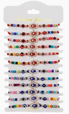 Hamsa Color String Bracelet