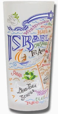 Israel Drinking Glass