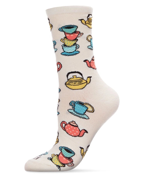 Tea Time Bamboo Socks