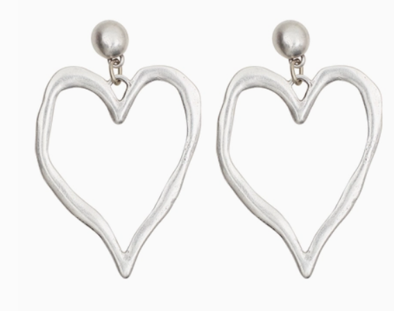 Handmade Heart Earrings