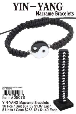 Bracelet Yin-Yang Macrame