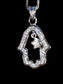 Pendant Star in Hamsa W/Zircon YAYP2028