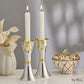 White Honeycomb Shabbat Candles