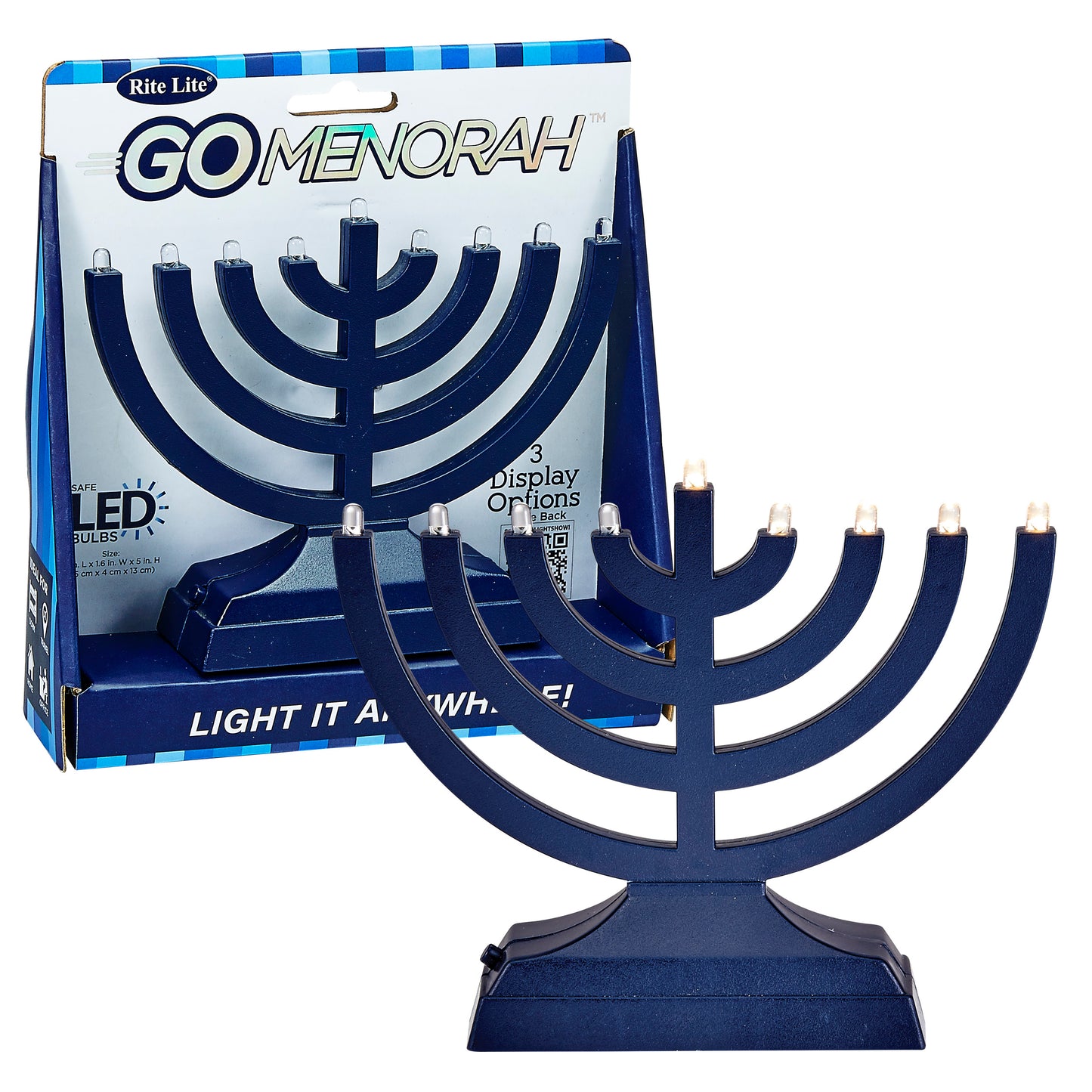 "Go Menorah"™ - Light It Anywhere