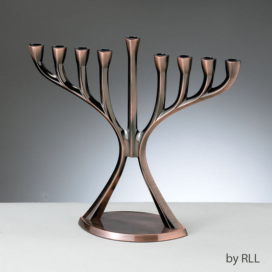 Aluminum Modern Menorah