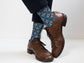 Star of David Adult Crew Socks