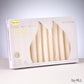 White Honeycomb Shabbat Candles