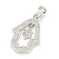 Pendant Star in Hamsa W/Zircon YAYP2028