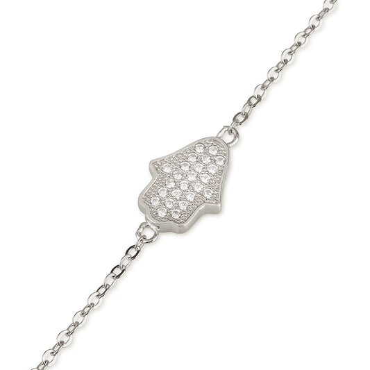Bracelet zircon hamsa YAYPB2029