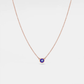 Turkish Evil Eye Nazar Charm Necklace in 925 Sterling Silver