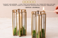 Liora Hurricane Candle Holder
