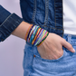 Chelsea 18 Strand Luxe Beaded Stretch Bracelet Set Multicolor