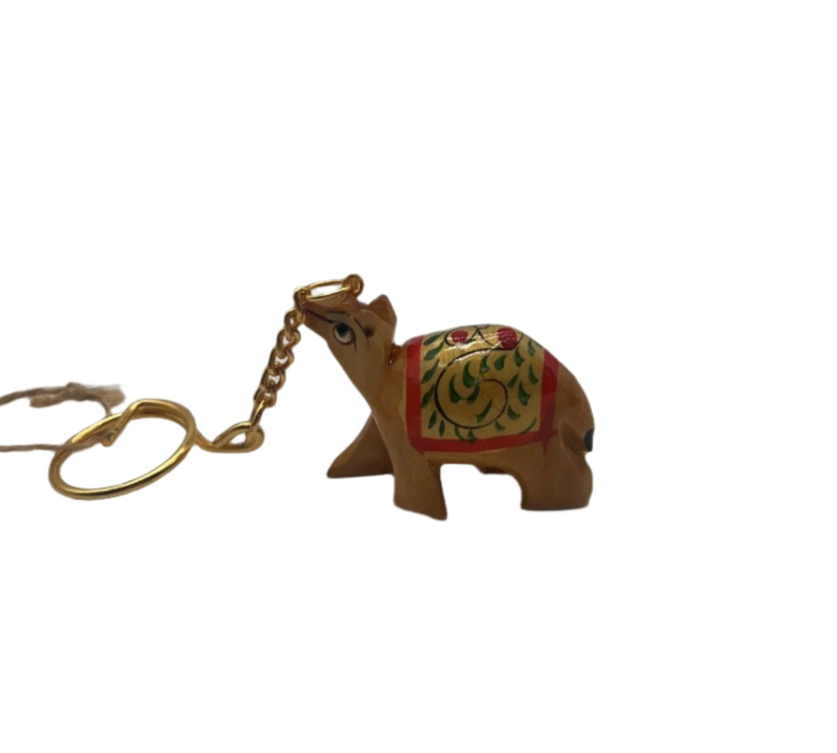 Wooden Animal Key Chain