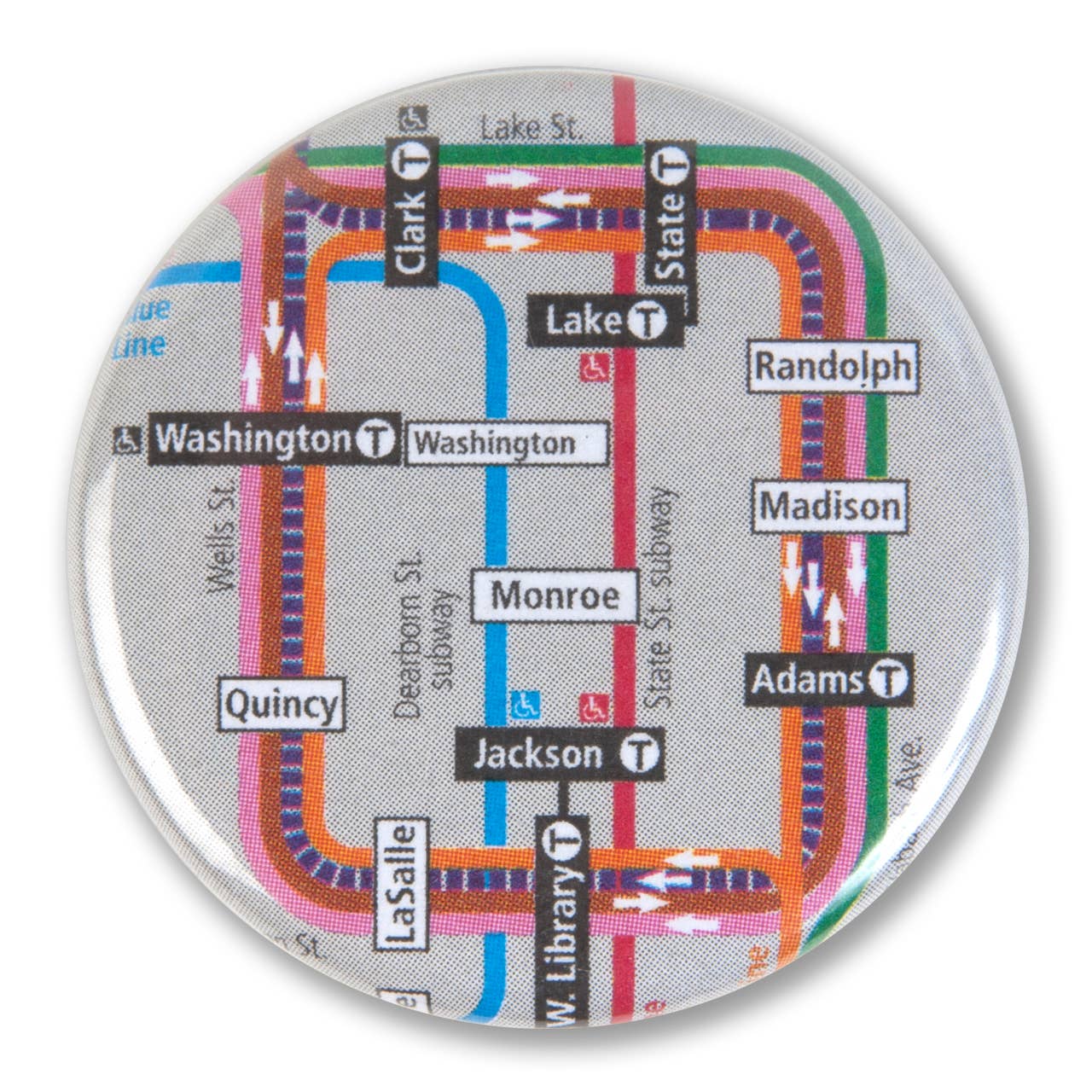Chicago Round Magnets