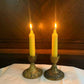 Yellow Beeswax Coated Taper Candles - 3 Hour - 12 Pack