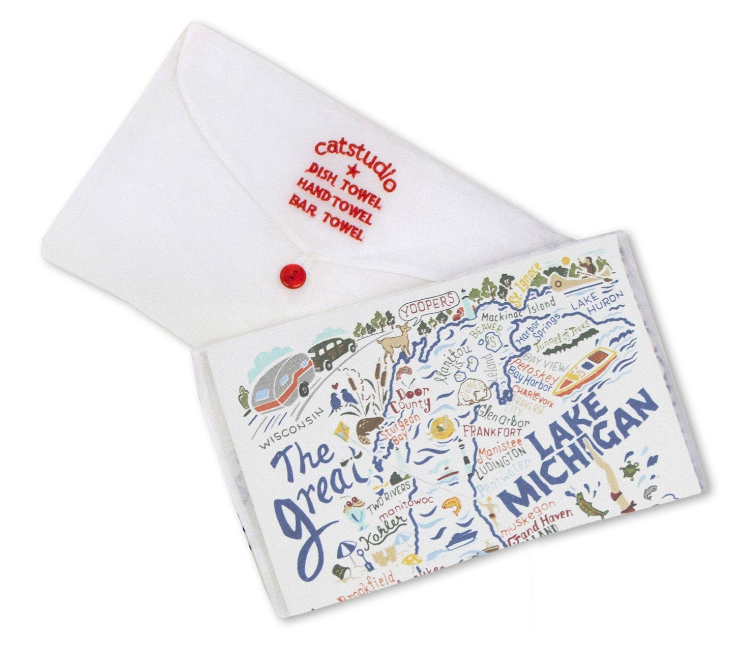 Lake Michigan Dish Towel