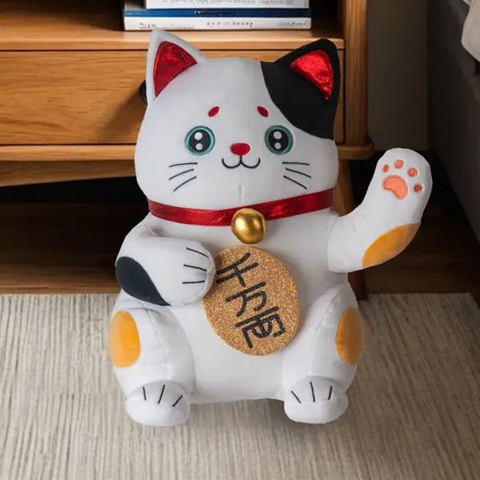 Plush Maneki Neko Cat