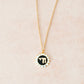 Chai Flower Necklace Black and White