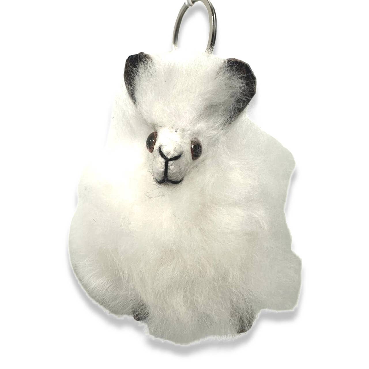 Alpaca Baby Keychain