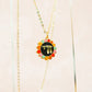 Rainbow Chai Flower Necklace