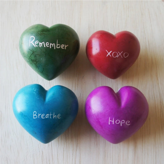 Heart - Large Stone Paperweight