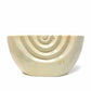 Soapstone Hand Carved Menorah - Natural