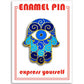 Hamsa Hand Historical/Religious Symbols Pin
