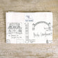 Pride Landmarks Tea Towel | kitchen | flour sack | dish